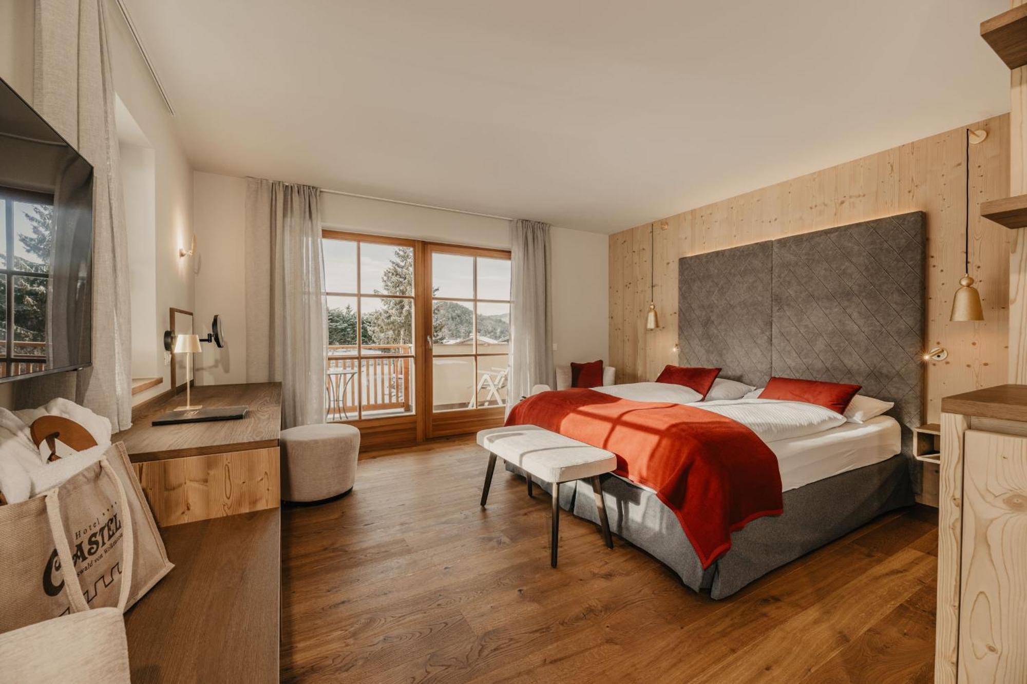 Hotel Castel Oswald Von Wolkenstein Castelrotto Exteriér fotografie