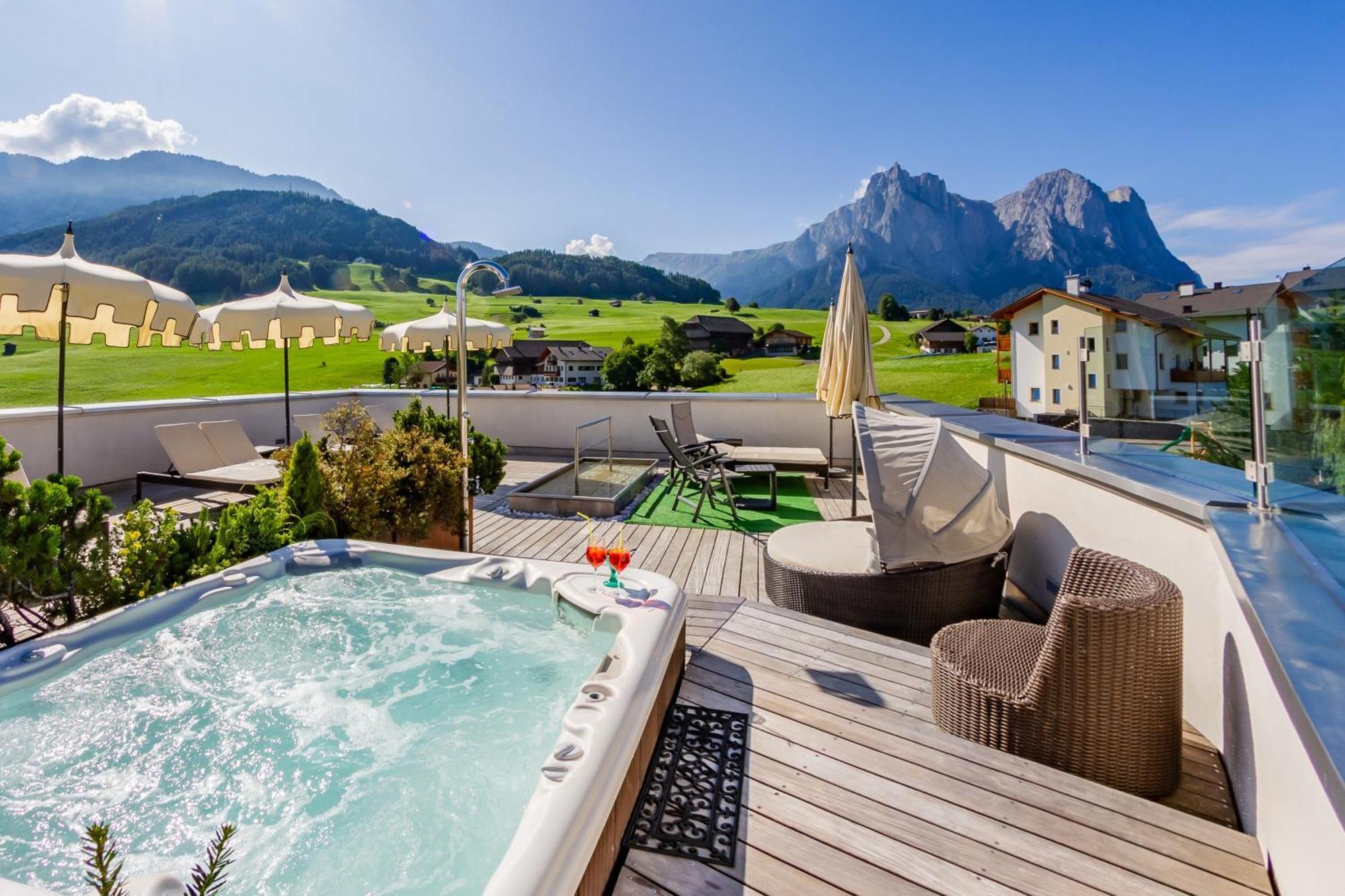 Hotel Castel Oswald Von Wolkenstein Castelrotto Exteriér fotografie